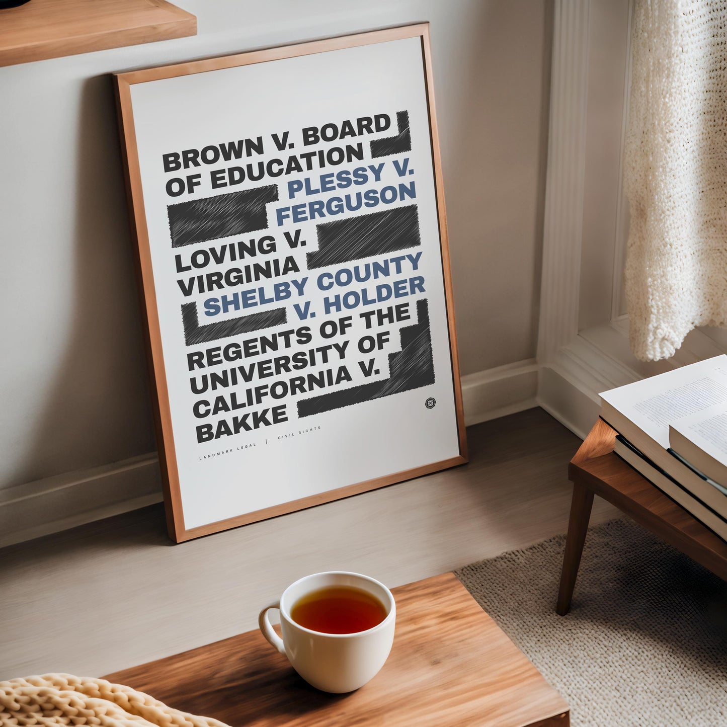 Civil Rights Print | Law Poster, Justice Wall Art, Lawyer Office Decor, Law Student Gift, Lawyer Gift, Attorney Office Decor, Case Law