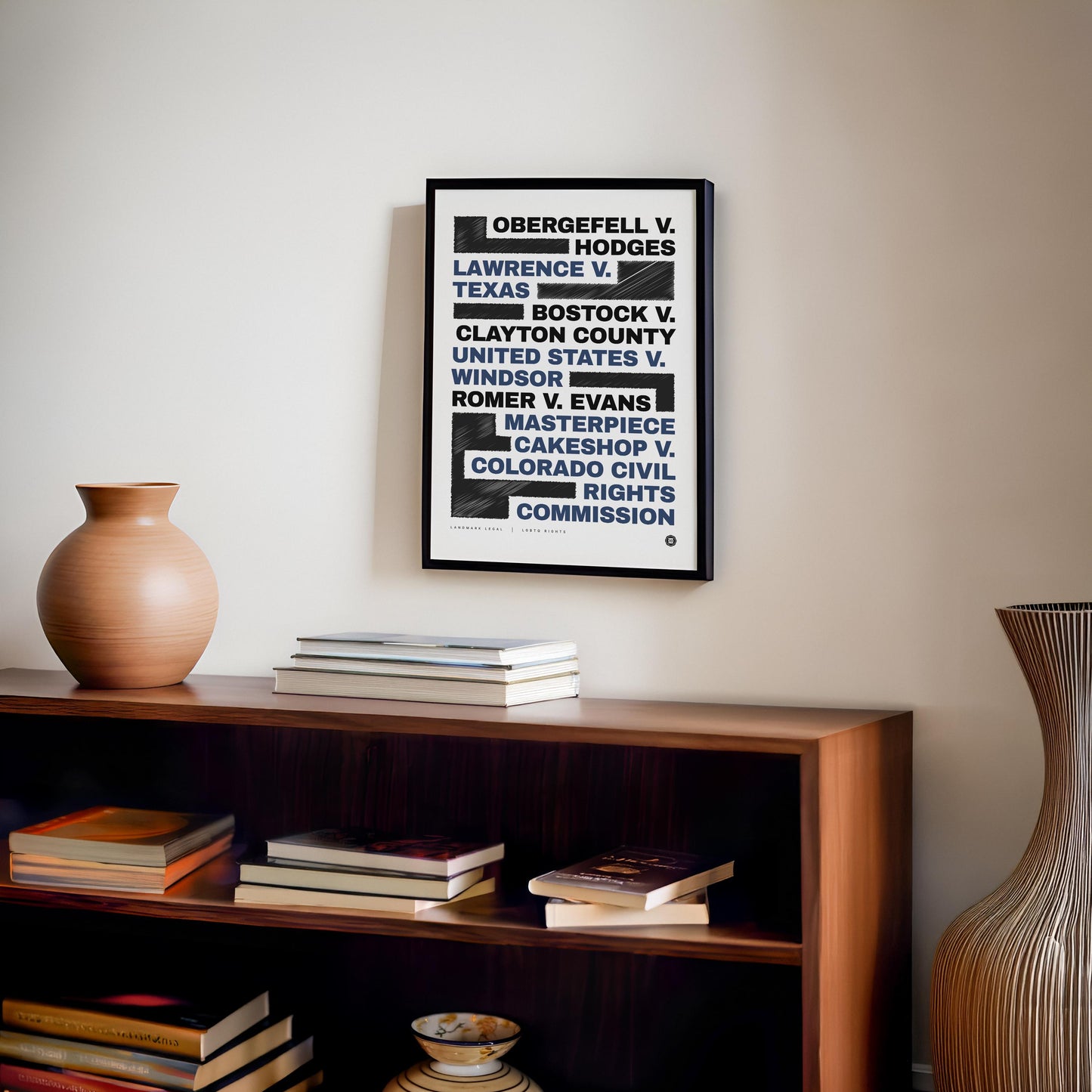 LGBTQ Rights Print | Law Poster, Justice Wall Art, Lawyer Office Decor, Law Student Gift, Lawyer Gift, Attorney Office Decor, Case Law