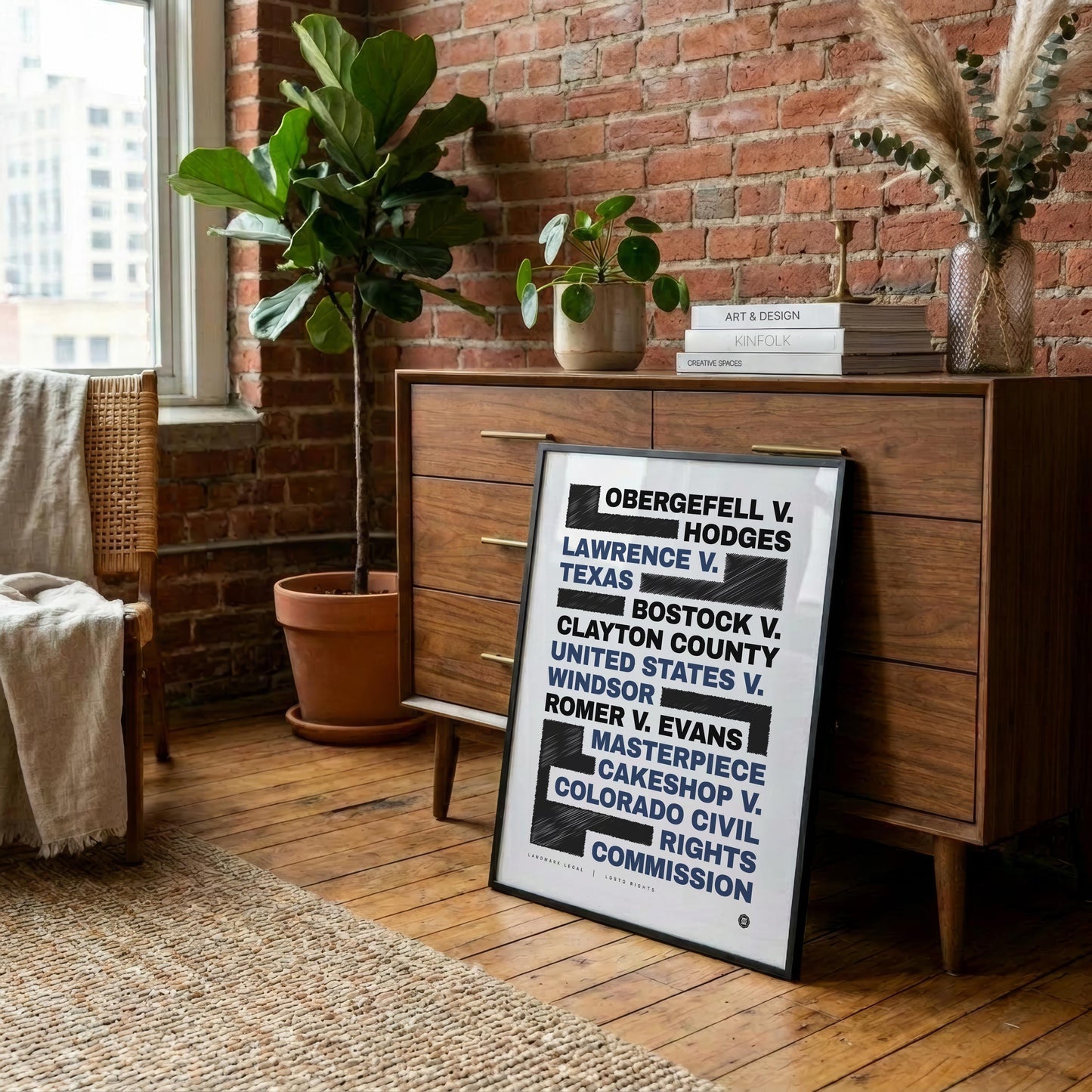 LGBTQ Rights Print | Law Poster, Justice Wall Art, Lawyer Office Decor, Law Student Gift, Lawyer Gift, Attorney Office Decor, Case Law