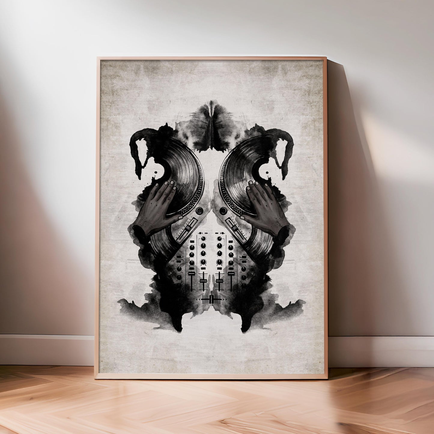 DJ Inkblot Print