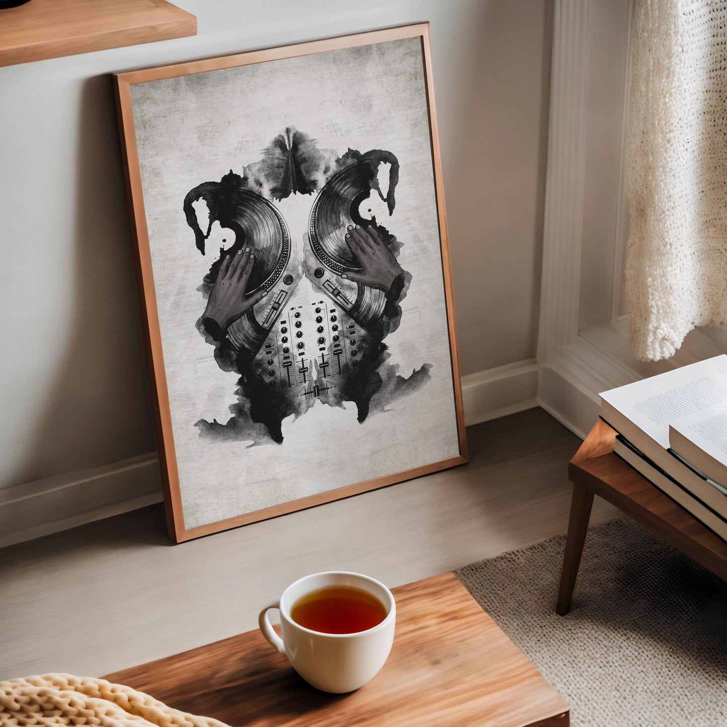 DJ Inkblot Print