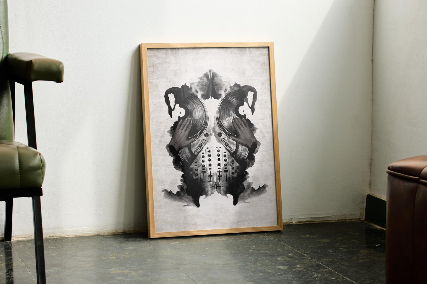 DJ Inkblot Print