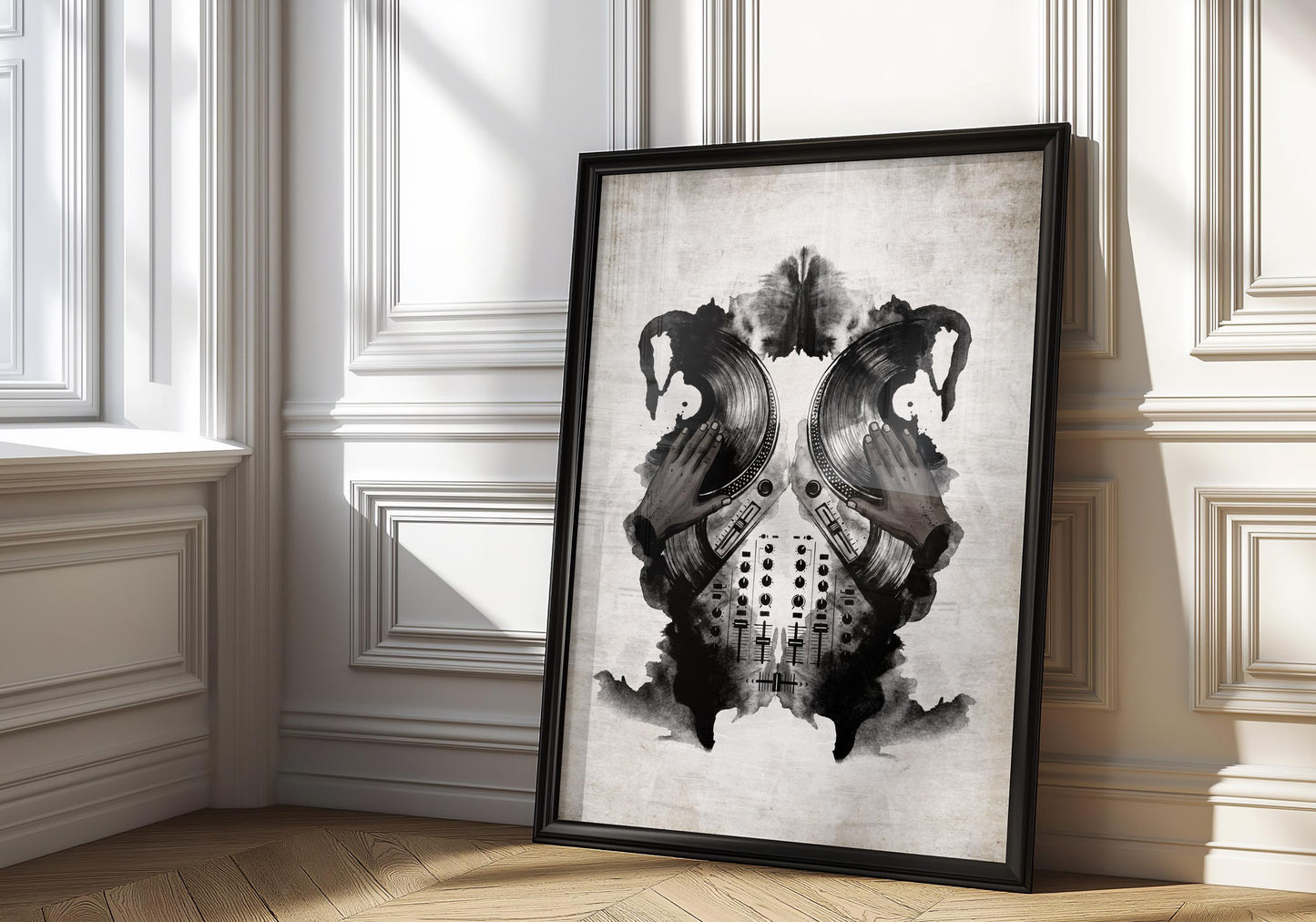 DJ Inkblot Print