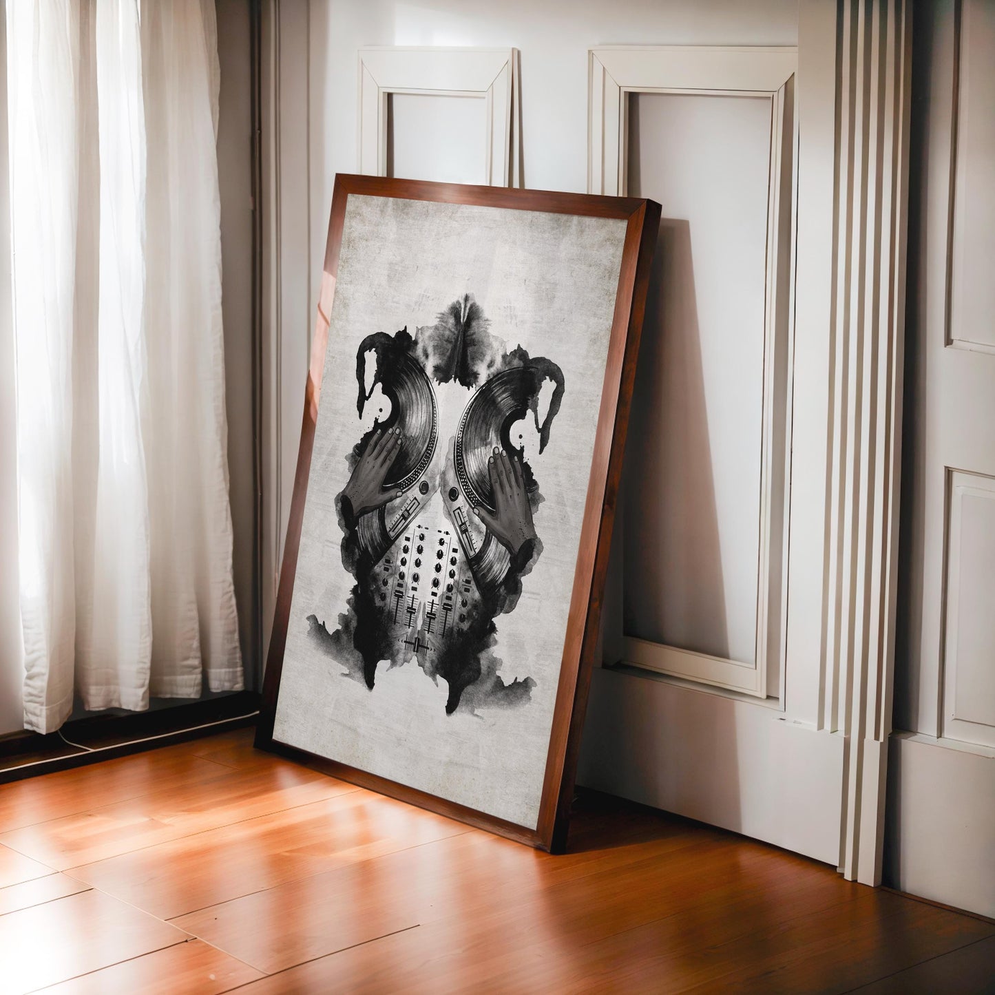 DJ Inkblot Print