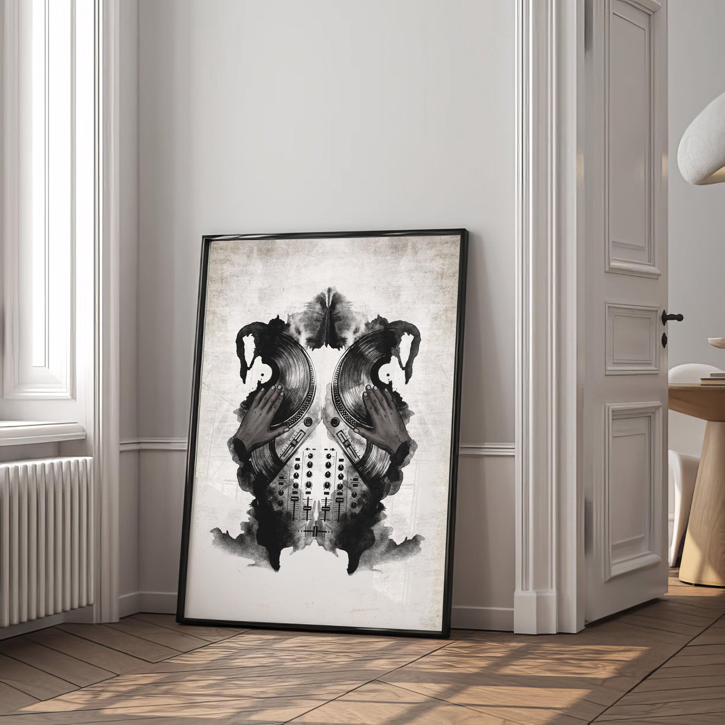 DJ Inkblot Print