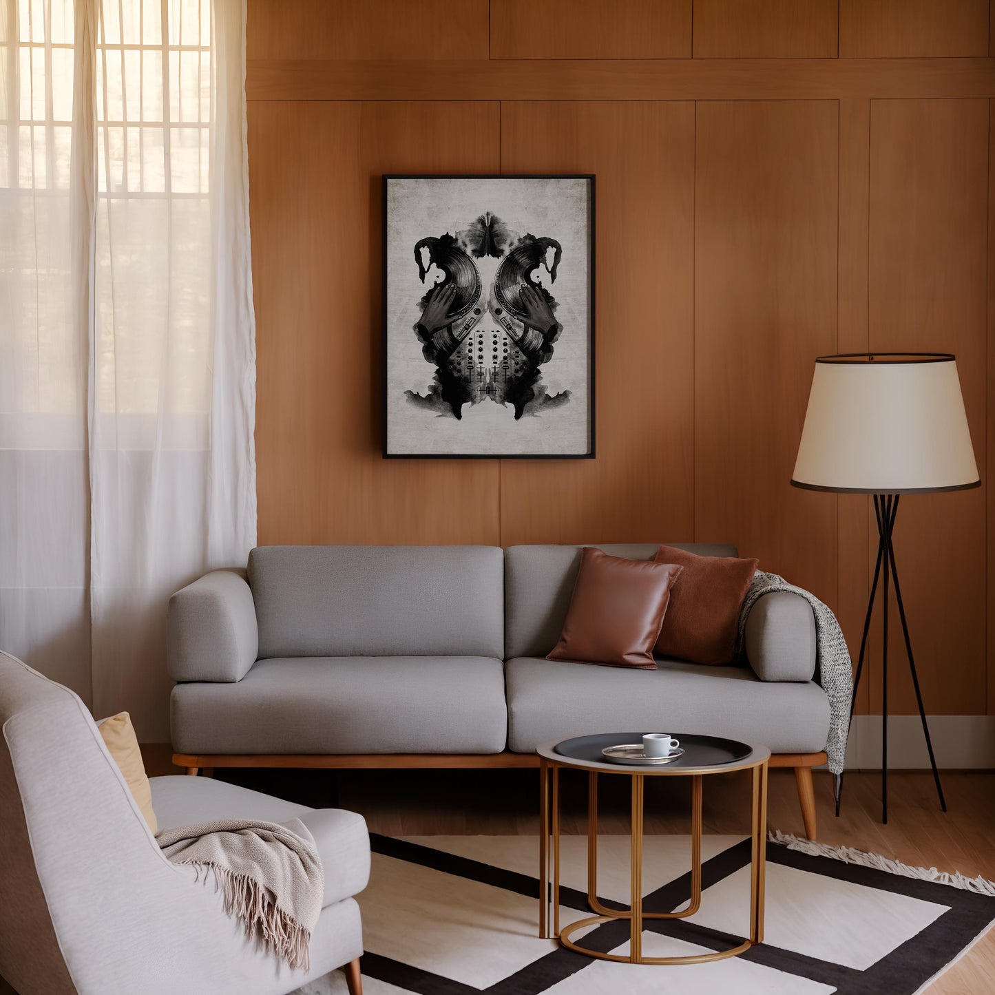 DJ Inkblot Print