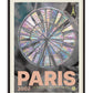 Celebrate the world traveler spirit with this Paris France wall art print for dorm rooms, home office and living spaces 