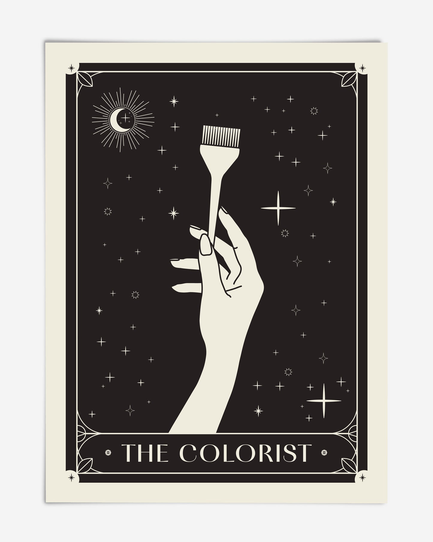 The Colorist Tarot Card