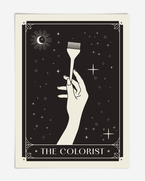 The Colorist Tarot Card