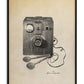 1947 defibrillator patent-inspired wall art, ideal for hospitals, cardiology offices, or medical classrooms